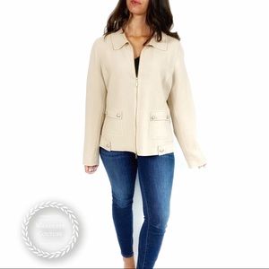 St. John hand sewn wool jacket